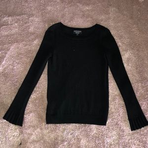 Banana Republic Extra Fine Merino Wool and Cashmere Bell Sleeved Sweater